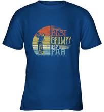 Load image into Gallery viewer, Father's Day Gifts Best Grumpy By Par Golf Lovers Outfit Christmas Gift Youth T-Shirt