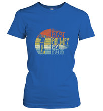 Load image into Gallery viewer, Father's Day Gifts Best Grumpy By Par Golf Lovers Outfit Christmas Gift Women's T-Shirt
